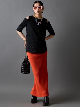 「GEVS.（ジェイヴィス）のアイテム」を使った、ZOZO_SMILELAND_STAFFさん（レディース・163cm）の春コーディネート