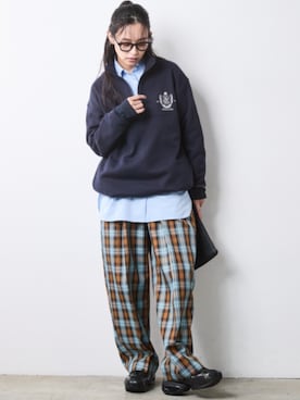 「CHIC STYLE（シックスタイル）のアイテム」を使った、ZOZO_SMILELAND_STAFFさん（レディース・163cm）の秋コーディネート