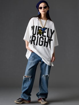 「GEVS.（ジェイヴィス）のアイテム」を使った、ZOZO_SMILELAND_STAFFさん（レディース・163cm）の春コーディネート