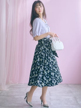 「marun（マルン）のアイテム」を使った、ZOZO_SMILELAND_STAFFさん（レディース・161cm）の春コーディネート