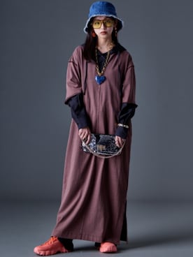 「GEVS.（ジェイヴィス）のアイテム」を使った、ZOZO_SMILELAND_STAFFさん（レディース・163cm）の夏コーディネート