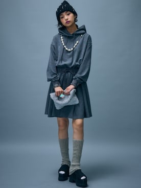 「GEVS.（ジェイヴィス）のアイテム」を使った、ZOZO_SMILELAND_STAFFさん（レディース・163cm）の夏コーディネート