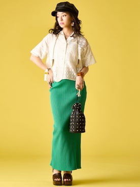 ZOZO_SMILELAND_STAFFさん（レディース・163cm）の春コーディネート