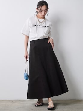 「CHIC STYLE（シックスタイル）のアイテム」を使った、ZOZO_SMILELAND_STAFFさん（レディース・163cm）の春コーディネート