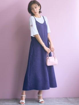 「marun（マルン）のアイテム」を使った、ZOZO_SMILELAND_STAFFさん（レディース・167cm）の春コーディネート