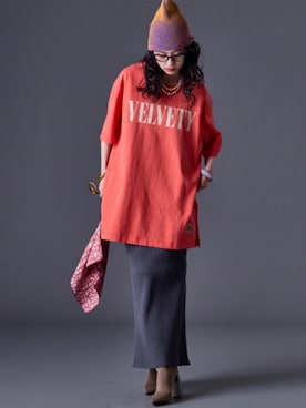 「GEVS.（ジェイヴィス）のアイテム」を使った、ZOZO_SMILELAND_STAFFさん（レディース・163cm）の夏コーディネート