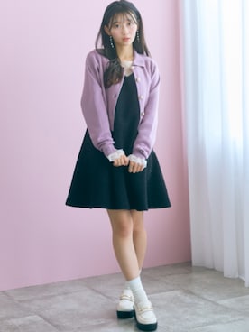 「marun（マルン）のアイテム」を使った、ZOZO_SMILELAND_STAFFさん（レディース・161cm）の秋コーディネート