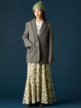 「GEVS.（ジェイヴィス）のアイテム」を使った、ZOZO_SMILELAND_STAFFさん（レディース・163cm）の冬コーディネート