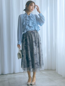 「marun（マルン）のアイテム」を使った、ZOZO_SMILELAND_STAFFさん（レディース・167cm）の秋コーディネート