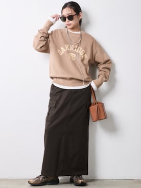 「CHIC STYLE（シックスタイル）のアイテム」を使った、ZOZO_SMILELAND_STAFFさん（レディース・163cm）の秋コーディネート