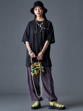 「GEVS.（ジェイヴィス）のアイテム」を使った、ZOZO_SMILELAND_STAFFさん（レディース・163cm）の春コーディネート