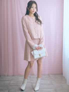 「marun（マルン）のアイテム」を使った、ZOZO_SMILELAND_STAFFさん（レディース・167cm）の冬コーディネート