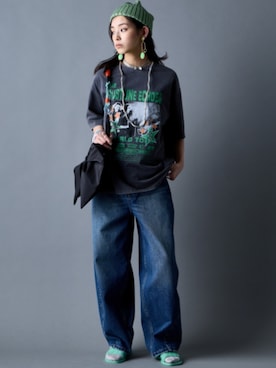 「GEVS.（ジェイヴィス）のアイテム」を使った、ZOZO_SMILELAND_STAFFさん（レディース・163cm）の春コーディネート