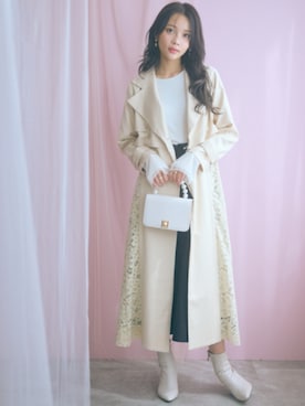 「marun（マルン）のアイテム」を使った、ZOZO_SMILELAND_STAFFさん（レディース・167cm）の冬コーディネート