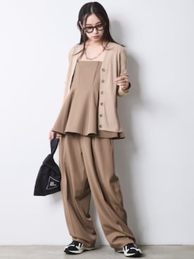 「CHIC STYLE（シックスタイル）のアイテム」を使った、ZOZO_SMILELAND_STAFFさん（レディース・163cm）の冬コーディネート