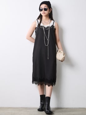 「CHIC STYLE（シックスタイル）のアイテム」を使った、ZOZO_SMILELAND_STAFFさん（レディース・163cm）の夏コーディネート