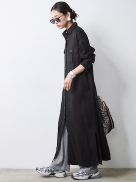 「CHIC STYLE（シックスタイル）のアイテム」を使った、ZOZO_SMILELAND_STAFFさん（レディース・163cm）の夏コーディネート