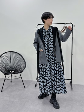 「GEVS.（ジェイヴィス）のアイテム」を使った、ZOZO_SMILELAND_STAFFさん（レディース・167cm）の冬コーディネート