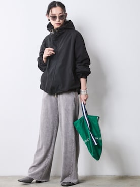 「CHIC STYLE（シックスタイル）のアイテム」を使った、ZOZO_SMILELAND_STAFFさん（レディース・163cm）の冬コーディネート