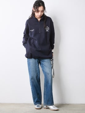 「CHIC STYLE（シックスタイル）のアイテム」を使った、ZOZO_SMILELAND_STAFFさん（レディース・163cm）の秋コーディネート