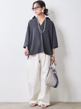 ZOZO_SMILELAND_STAFFさん(レディース・163cm)の春コーディネート