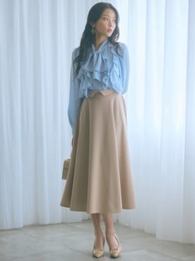 「marun（マルン）のアイテム」を使った、ZOZO_SMILELAND_STAFFさん（レディース・167cm）の冬コーディネート