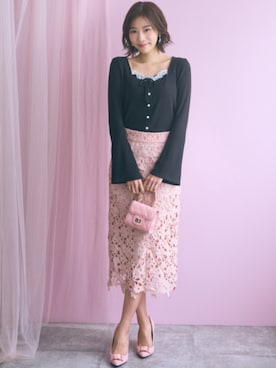 「marun（マルン）のアイテム」を使った、ZOZO_SMILELAND_STAFFさん（レディース・167cm）の春コーディネート