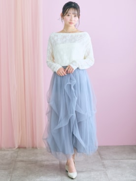 「marun（マルン）のアイテム」を使った、ZOZO_SMILELAND_STAFFさん（レディース・161cm）の夏コーディネート