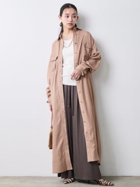 「CHIC STYLE（シックスタイル）のアイテム」を使った、ZOZO_SMILELAND_STAFFさん（レディース・163cm）の夏コーディネート