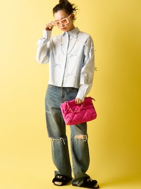 ZOZO_SMILELAND_STAFFさん（レディース・163cm）の春コーディネート