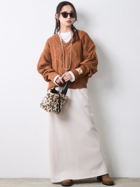 ZOZO_SMILELAND_STAFFさん(レディース・163cm)の秋コーディネート