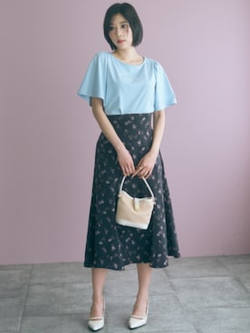 「marun（マルン）のアイテム」を使った、ZOZO_SMILELAND_STAFFさん（レディース・167cm）の春コーディネート