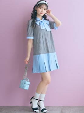 「marun（マルン）のアイテム」を使った、ZOZO_SMILELAND_STAFFさん（レディース・161cm）の夏コーディネート