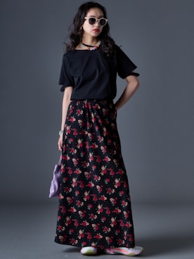 ZOZO_SMILELAND_STAFFさん（レディース・163cm）の夏コーディネート