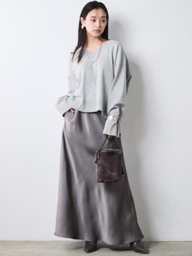 「CHIC STYLE（シックスタイル）のアイテム」を使った、ZOZO_SMILELAND_STAFFさん（レディース・163cm）の夏コーディネート