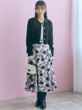 「marun（マルン）のアイテム」を使った、ZOZO_SMILELAND_STAFFさん（レディース・161cm）の秋コーディネート