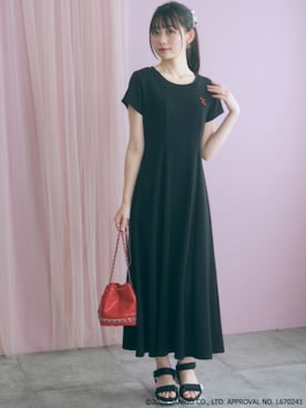 「sanrio（サンリオ）のアイテム」を使った、ZOZO_SMILELAND_STAFFさん（レディース・161cm）の春コーディネート