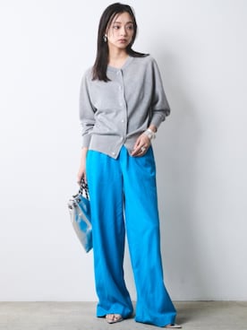 「CHIC STYLE（シックスタイル）のアイテム」を使った、ZOZO_SMILELAND_STAFFさん（レディース・163cm）の春コーディネート