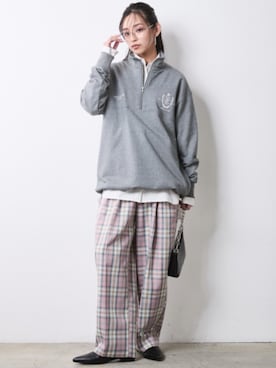 「CHIC STYLE（シックスタイル）のアイテム」を使った、ZOZO_SMILELAND_STAFFさん（レディース・163cm）の秋コーディネート