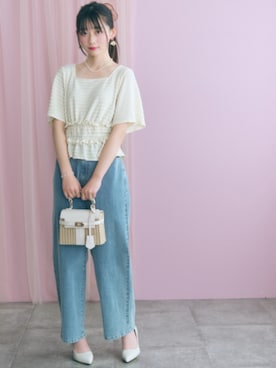 「marun（マルン）のアイテム」を使った、ZOZO_SMILELAND_STAFFさん（レディース・161cm）の春コーディネート