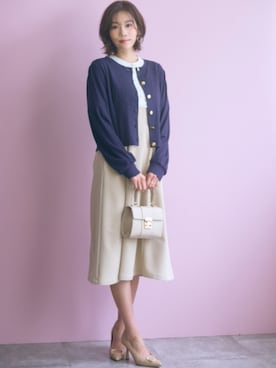 「marun（マルン）のアイテム」を使った、ZOZO_SMILELAND_STAFFさん（レディース・167cm）の冬コーディネート