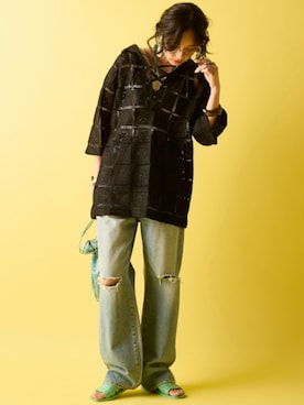 ZOZO_SMILELAND_STAFFさん（レディース・163cm）の春コーディネート