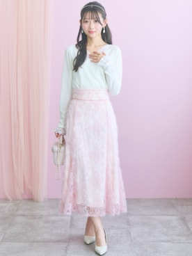 「marun（マルン）のアイテム」を使った、ZOZO_SMILELAND_STAFFさん（レディース・161cm）の夏コーディネート