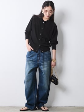「CHIC STYLE（シックスタイル）のアイテム」を使った、ZOZO_SMILELAND_STAFFさん（レディース・163cm）の春コーディネート