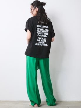 「CHIC STYLE（シックスタイル）のアイテム」を使った、ZOZO_SMILELAND_STAFFさん（レディース・163cm）の春コーディネート