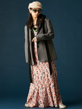 「GEVS.（ジェイヴィス）のアイテム」を使った、ZOZO_SMILELAND_STAFFさん（レディース・163cm）の冬コーディネート