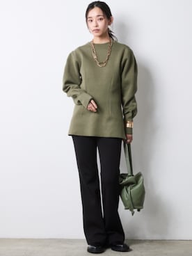 「CHIC STYLE（シックスタイル）のアイテム」を使った、ZOZO_SMILELAND_STAFFさん（レディース・163cm）の夏コーディネート