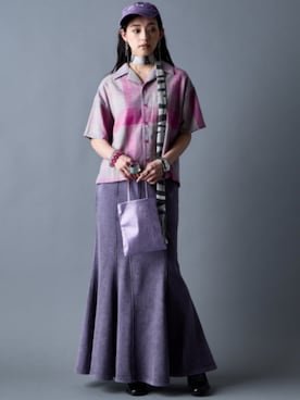 「GEVS.（ジェイヴィス）のアイテム」を使った、ZOZO_SMILELAND_STAFFさん（レディース・163cm）の春コーディネート