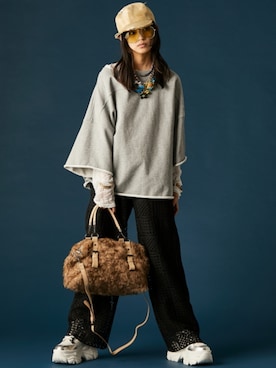 「GEVS.（ジェイヴィス）のアイテム」を使った、ZOZO_SMILELAND_STAFFさん（レディース・163cm）の冬コーディネート