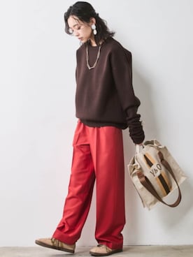 「CHIC STYLE（シックスタイル）のアイテム」を使った、ZOZO_SMILELAND_STAFFさん（レディース・163cm）の秋コーディネート